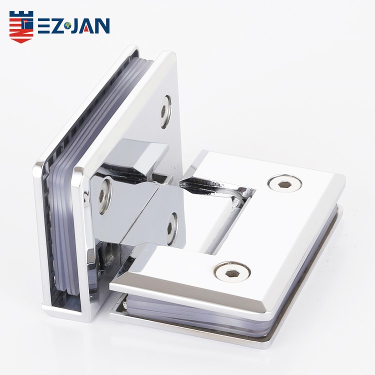 Wholesale Shower Room Glass Door Clamp Wall to Glass Shower Hinge ESH-1006