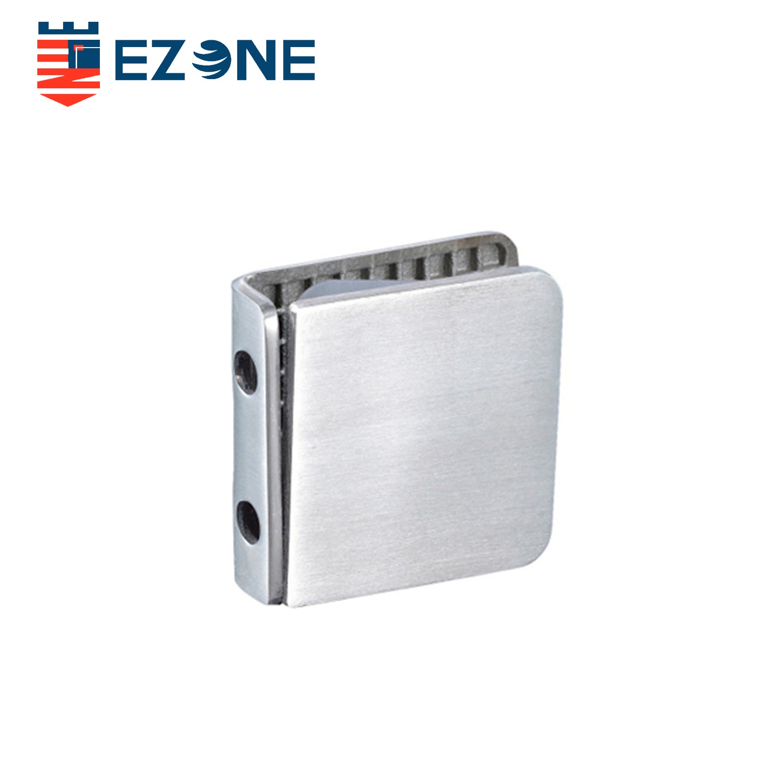 Glass Connector Fix clip 0° double hole ECN-1071D Glass Connector Fix clip 0° double hole ECN-1071D