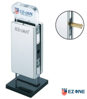 Connector for 2 glass panels with screw EPF-716 Connector for 2 glass panels with screw EPF-716